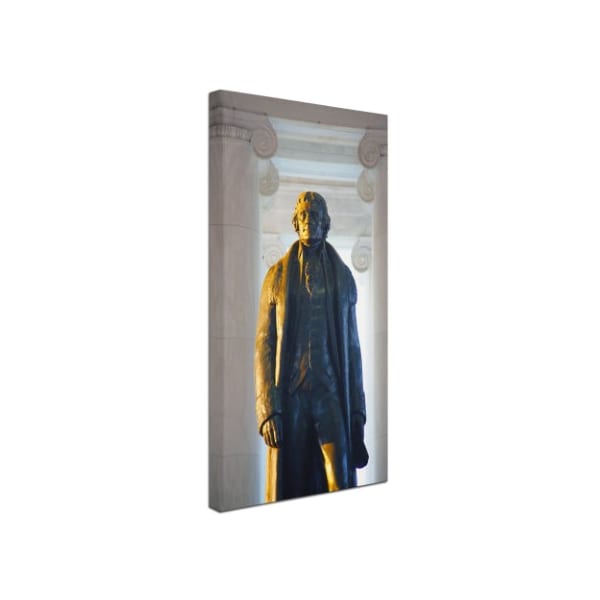 CATeyes 'Thomas Jefferson Jefferson Memorial' Canvas Art,24x47